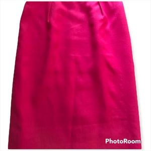 JNY Linen Pencil Skirt